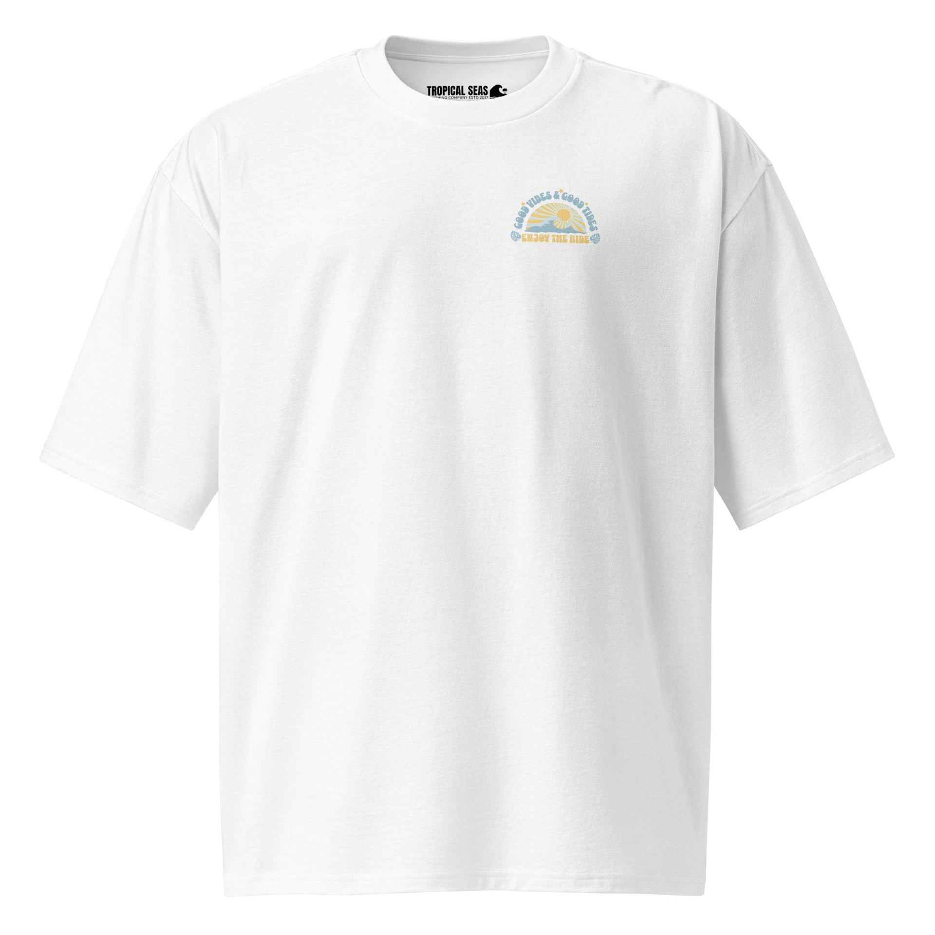 Oversized Enjoy The Ride Heavyweight T-Shirt – Urban Streetwear Essential