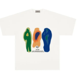 Oversized Cotton Graphic T-Shirt in Harajuku Style