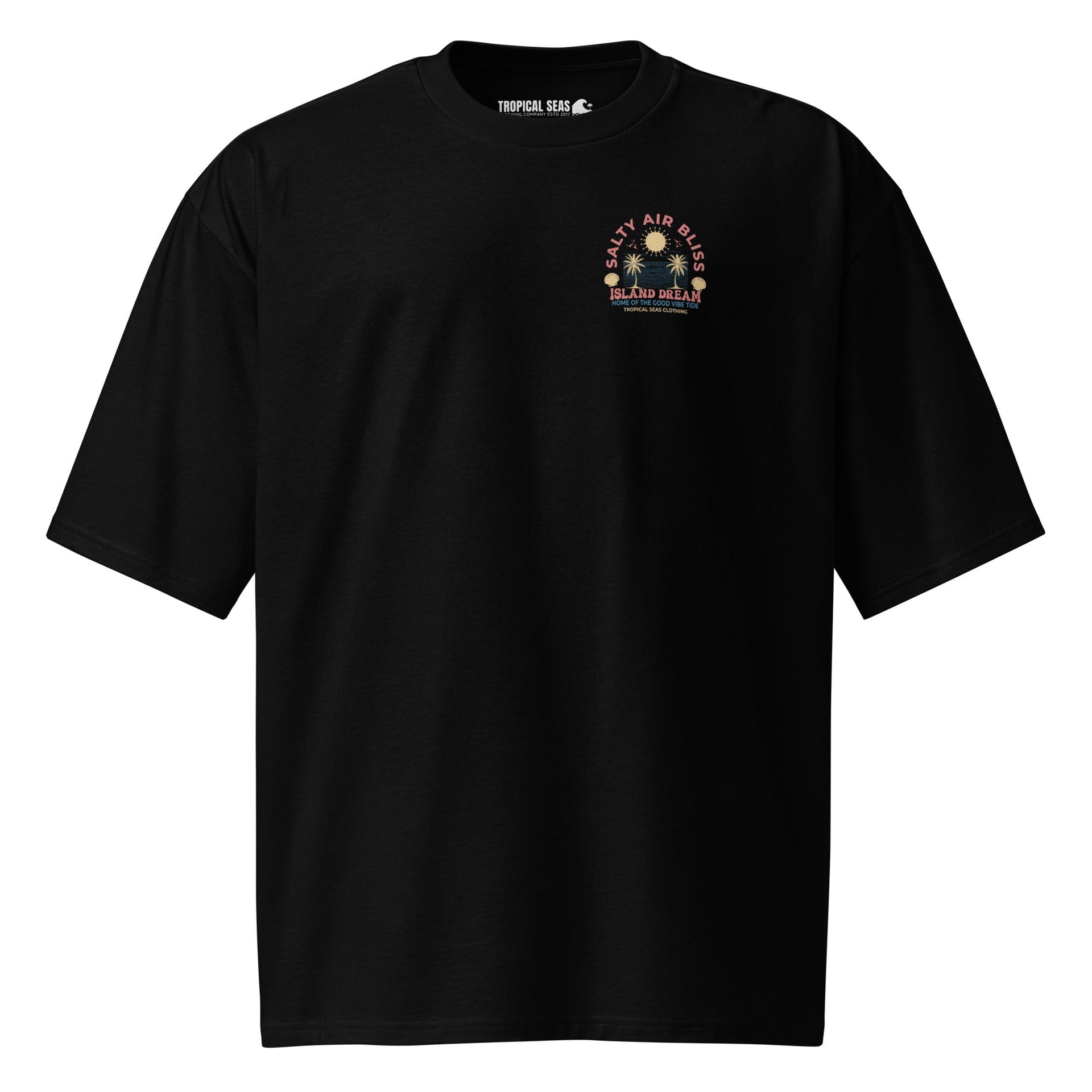 Salty Air Bliss Oversized Heavyweight T-Shirt – Premium Island-Inspired Streetwear Essential