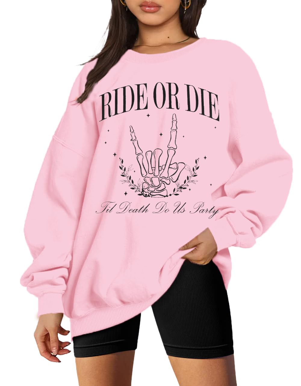 MYHALF Bride Sweatshirt Bachelorette Party Shirts: Oversized Bridal Crewneck Tops Funny Long Sleeve Engagement Gift Outfits