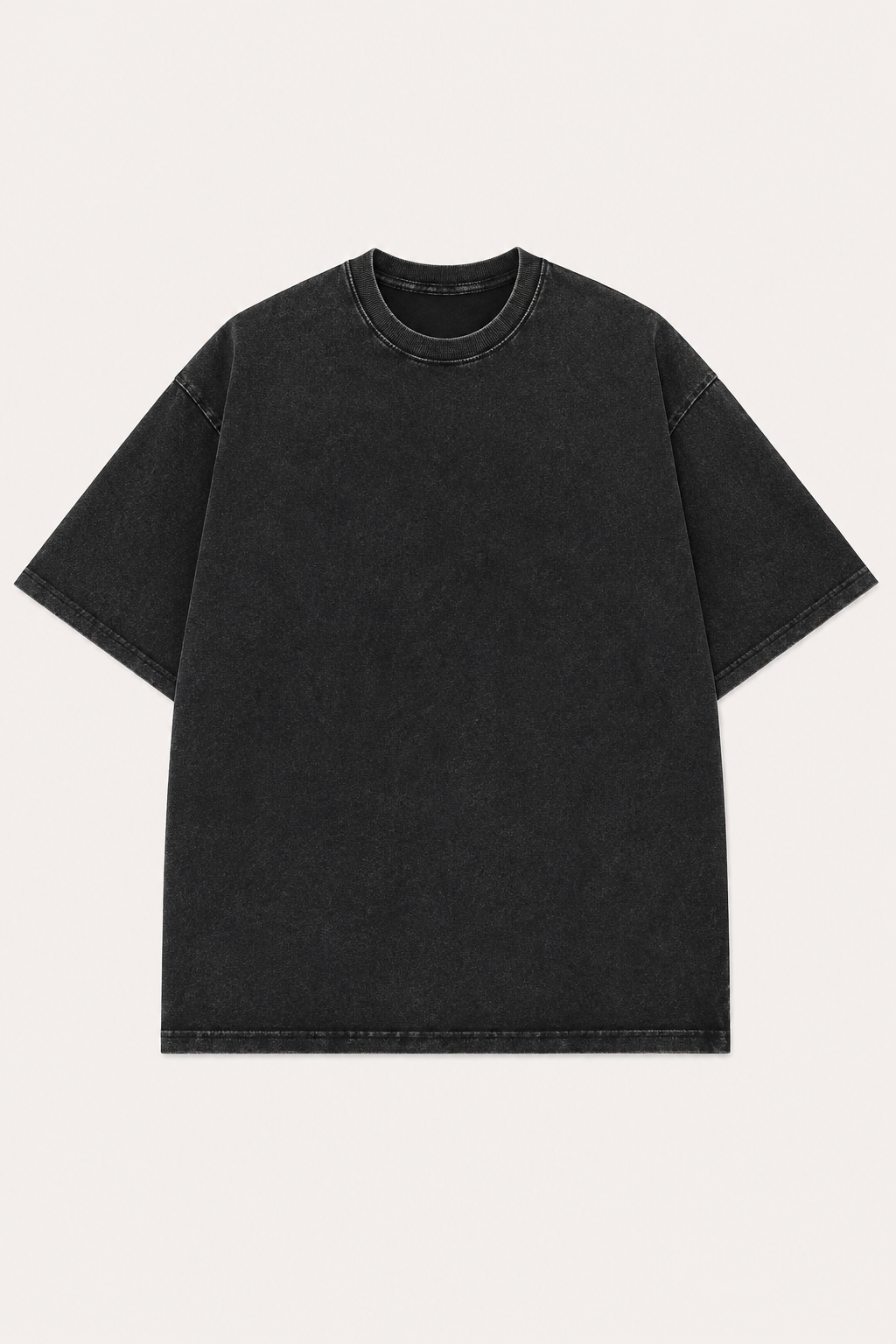 SAROULU Mens Cotton T-Shirts Oversized Unisex Short Sleeves Casual Loose Solid Streetwear Tee Tops