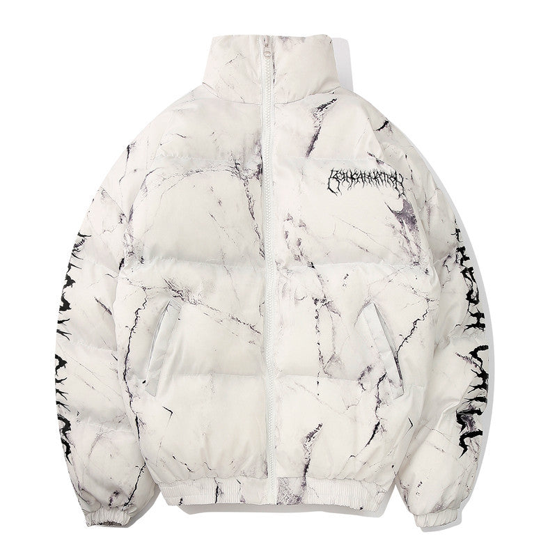 Winter Streetwear Thick Cotton Jacket for Men
